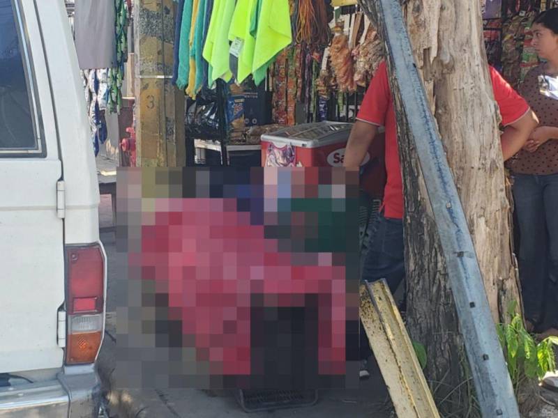 Lugar de San Pedro Sula donde falleció Rosa Rivas.