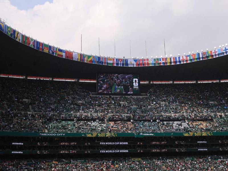El estadio Azteca luce imponente para la inauguración del Mundial 2026.