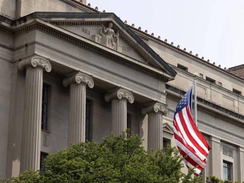 El Edificio Robert F. Kennedy, sede del Departamento de Justicia de Estados Unidos en Washington.
