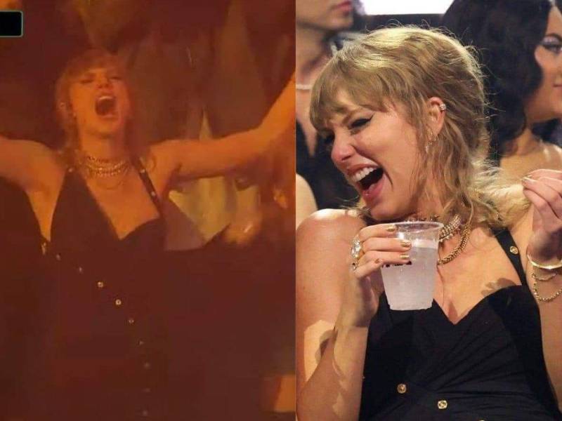 Taylor Swift moviendo las caderas igual que Shakira en los MTV