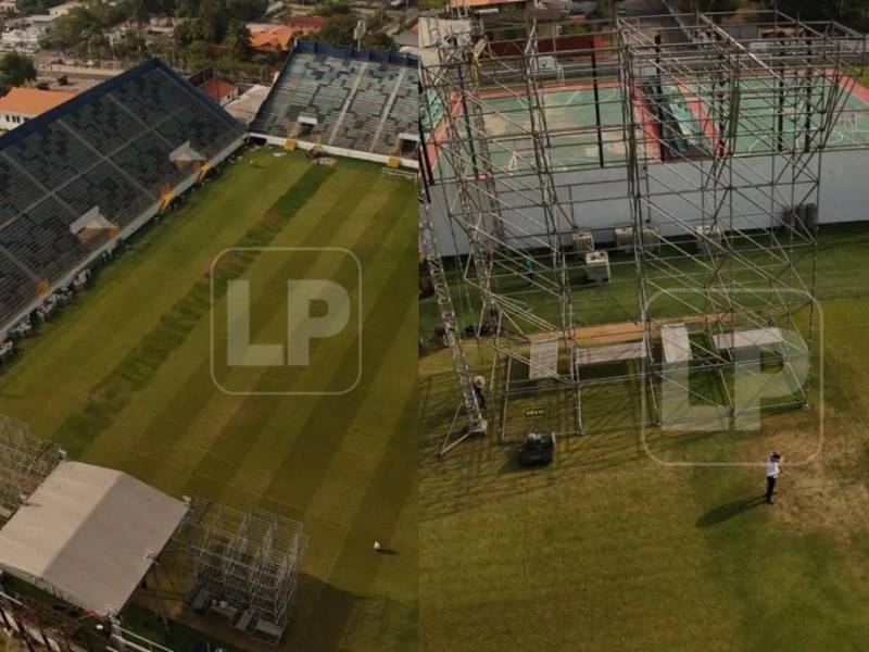Fotografías de La Prensa al Estadio Morazán