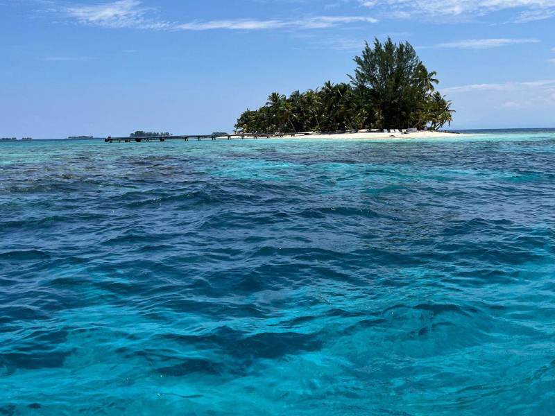 La isla de Utila alberga una de las barreras de coral más grandes del mundo.