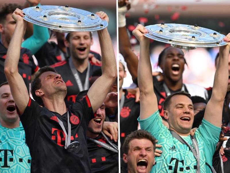 El Bayern Múnich logró in extremis su undécimo título consecutivo de campeón de la Bundesliga, este sábado en la última jornada, gracias a su victoria 2-1 en la cancha del Colonia y al empate 2-2 del Borussia Dortmund en su estadio ante el Maguncia.