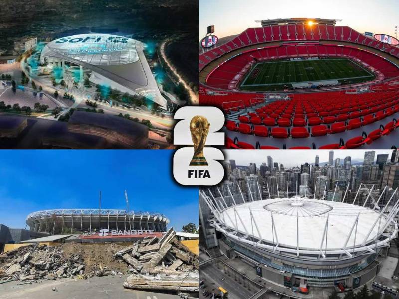 Estos son los 16 estadios en los que se jugarán el Mundial 2026 en Estados Unidos, Canadá y México. Será la primera edición con 48 selecciones, tres países como sede y 104 partidos para coronar al campeón.