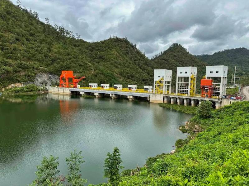 Fotografía de archivo de la hidroeléctrica Patuca III.