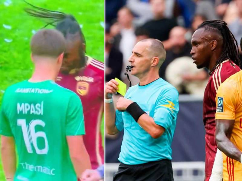 Alberth Elis fue expulsado el fin de semana en partido Girondins de Burdeos-Rodez por agredir a un rival con un cabezazo.