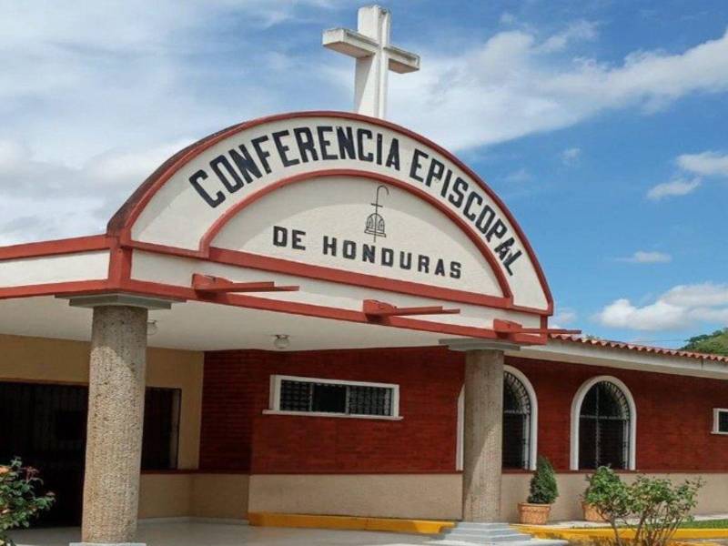 Vista de las instalaciones de la Confrencia Episcopal de Honduras.