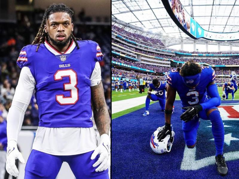 El juego entre los Buffalo Bills y Cincinnati Bengals por la NFL parecía imperdible, pero terminó protagonizado por Damar Hamlin.