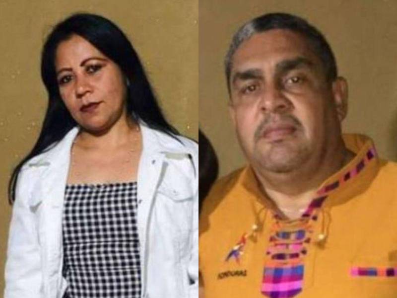 Fotografías en vida de Ada Marina García Lagos y Jonny Alberto Lagos Lagos.