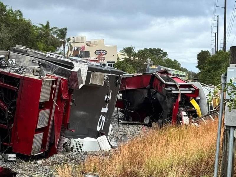 El accidente se registró en la ciudad de Delray Beach, en la costa este de Florida.