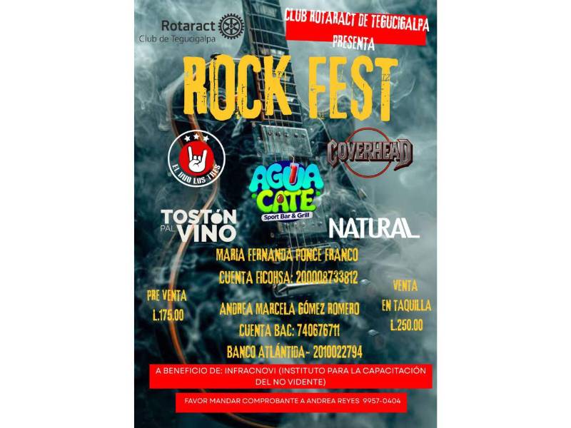 El rock hondureño se une en concierto benéfico por los no videntes