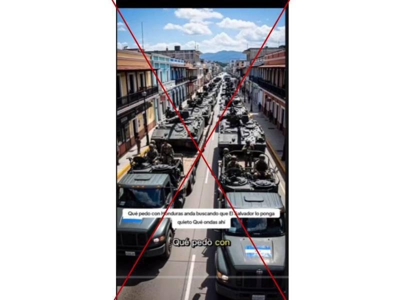 Captura de pantalla a una publicación de TikTok hecha el 7 de octubre de 2025.