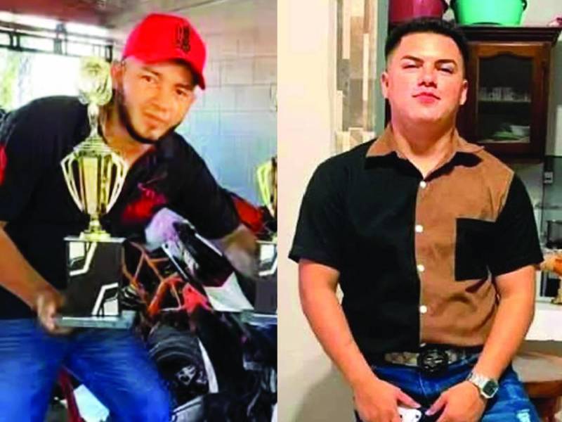 Josué López Cáceres y su compañero de deporte Cristofer Gálvez murieron la noche del miércoles en la carretera que de El Progreso conduce a Santa Rita, sus velatorios fueron ayer.