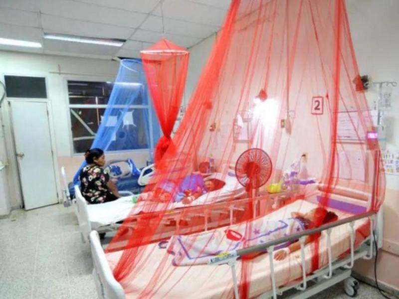 En el Hospital Escuela se reporta un acumulado de 34 personas hospitalizadas por dengue este año; la mayoría son menores de entre 5 y 17 años de edad.