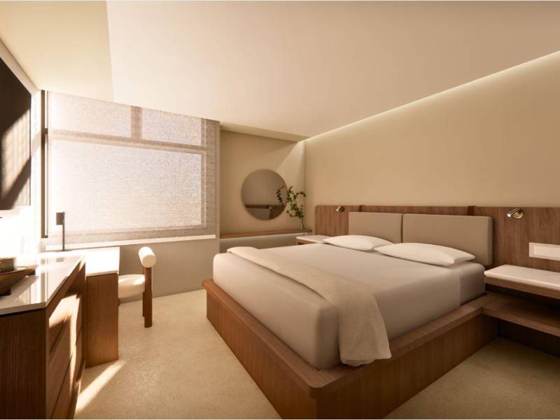 Las habitaciones ofrecerán el máximo descanso a los huéspedes.