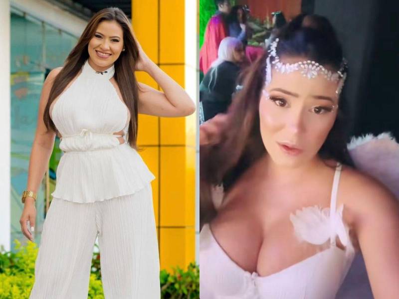 La hermosa presentadora de televisión hondureña Alejandra Rubio sorprendió recientemente con un atrevido traje de Halloween. Dejó ver todos sus encantos y de inmediato encendió las redes.