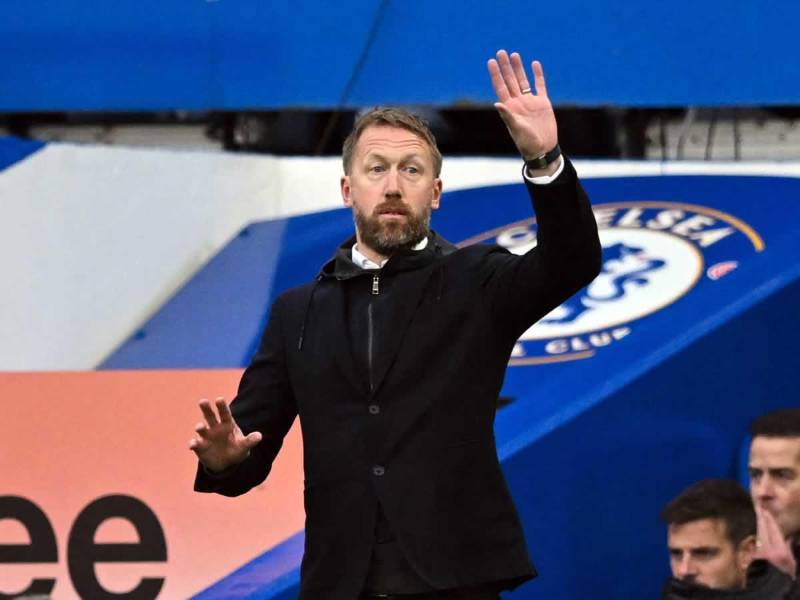 Graham Potter no sigue más en el banquillo del Chelsea.