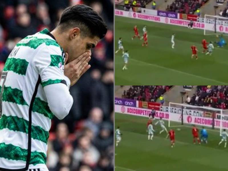 Así fue el gol que el VAR anuló a Luis Palma en el empate del Celtic