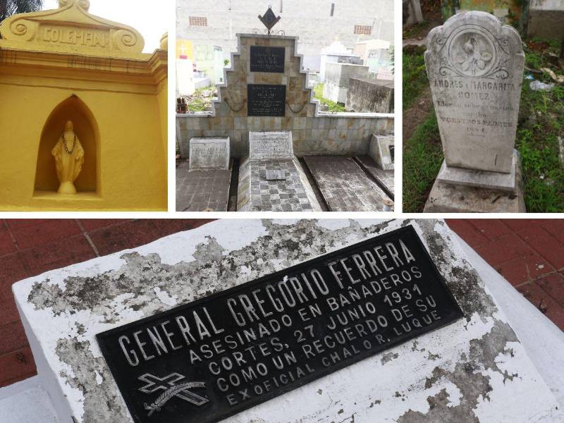 Tumba del general Gregorio Ferrera.