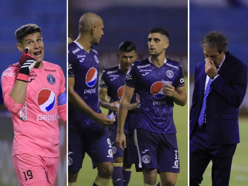 Frustración en Motagua, el DT de Pachuca y ¿a quién señaló Rougier?