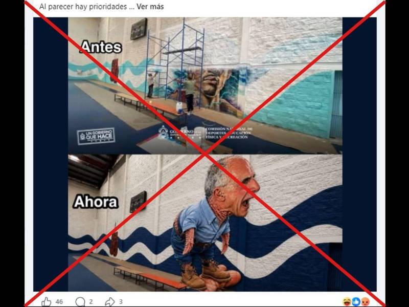 Captura de pantalla a una publicación de Facebook hecha el 14 de agosto de 2026.