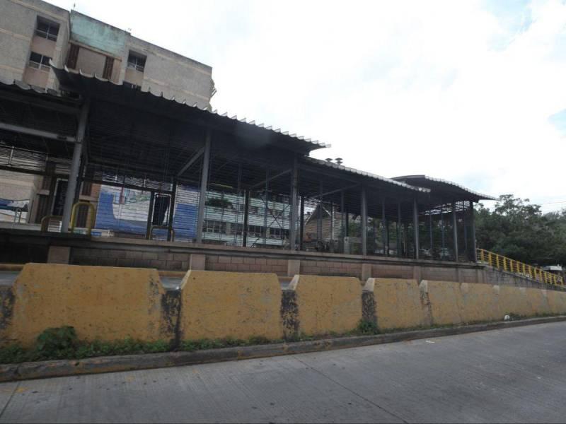 Imagen de la estación del Trans-450 tomada el 9 de septiembre de 2025.