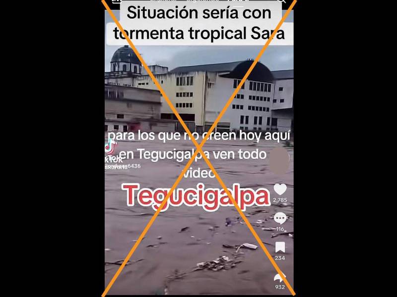 Captura de pantalla a una publicación de TikTok hecha el 10 de junio de 2026.