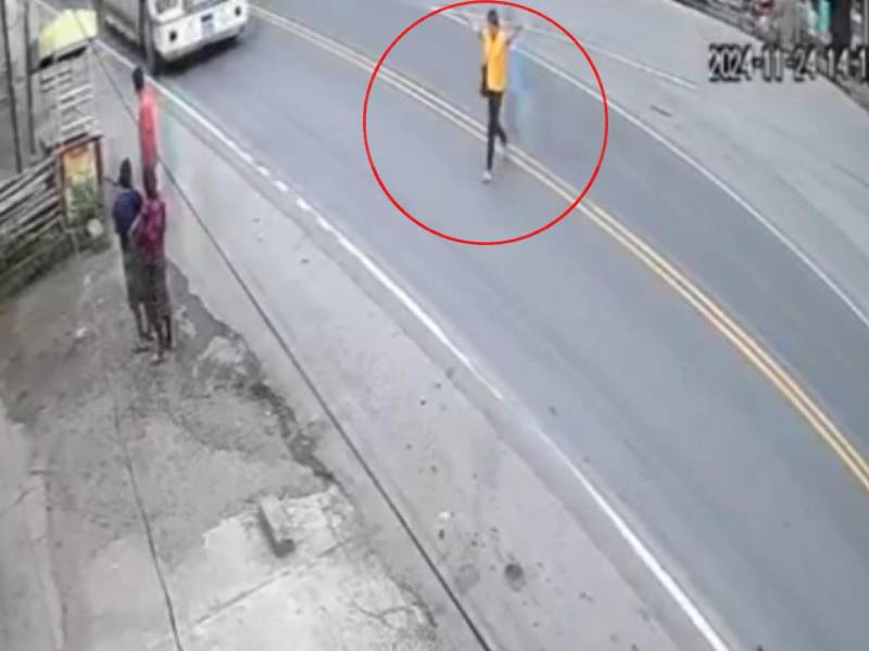 Medios de Guatemala revelaron que la mujer logró sobrevivir al accidente.