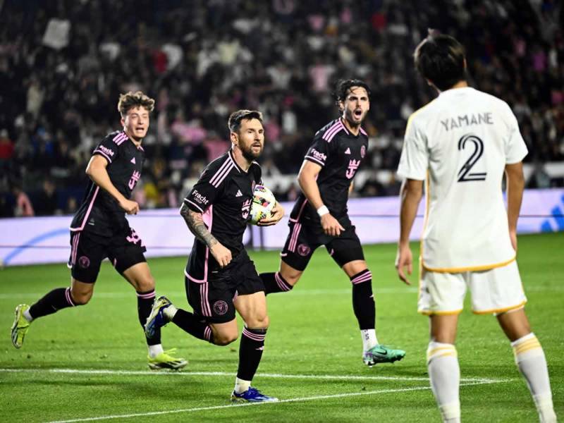 Leo Messi marcó un golazo para el empate del Inter Miami contra Los Angeles Galaxy en la MLS.