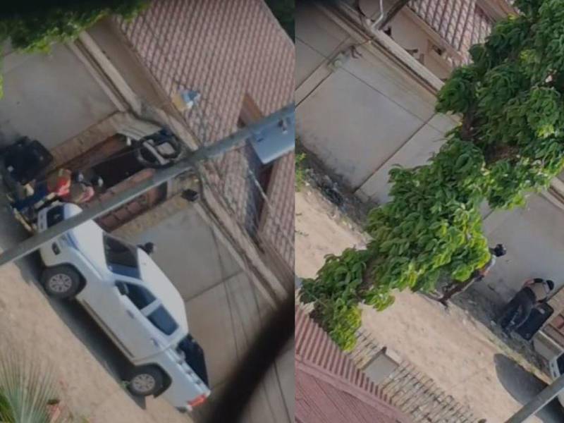 Un video grabado cerca del lugar del tiroteo muestra a agentes policiales ingresando a una residencia.