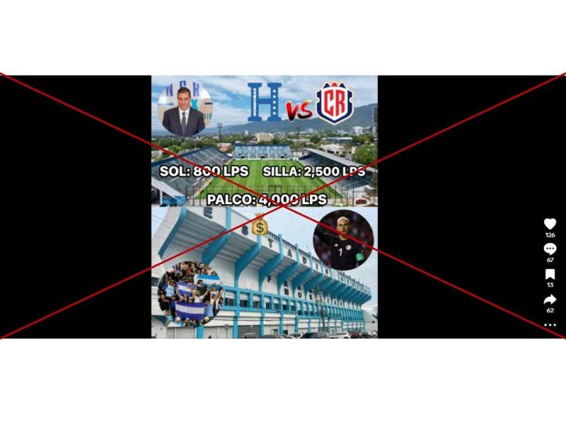 Captura de pantalla a una publicación de TikTok hecha el 22 de septiembre de 2025.