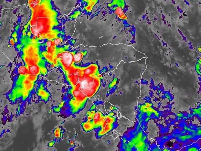 Copeco informó que las lluvias continuarán hasta cerca de la medianoche en varias zonas de Honduras.