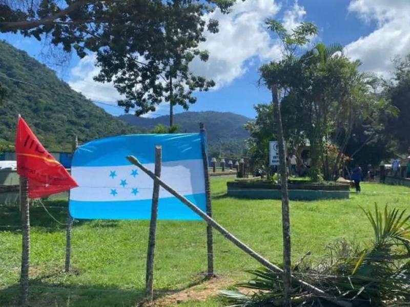 Una invasión en Trujillo, Colón, litoral de Honduras.