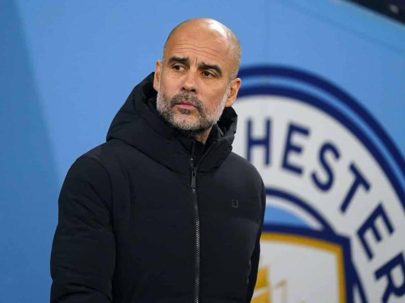 Pep Guardiola es el entrenador del Manchester City.
