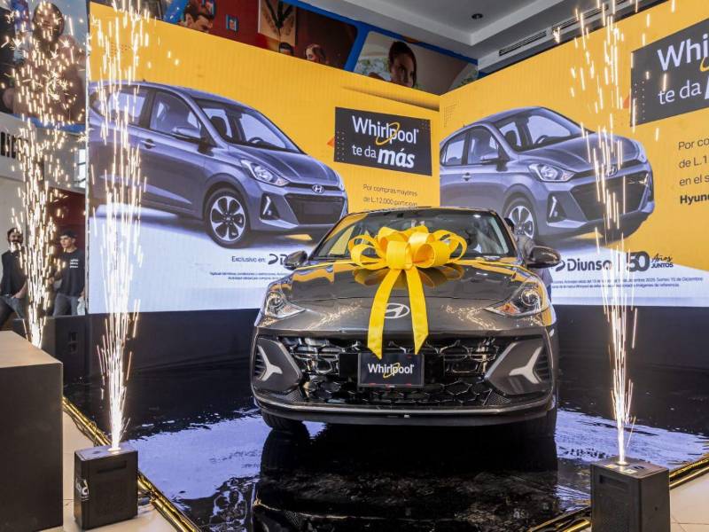 Diunsa y Whirlpool presentan “Whirlpool te da más” y sortean un Hyundai Grand i10 2027