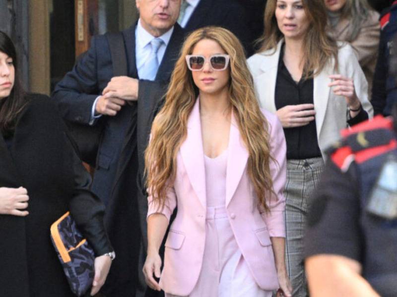 La cantante Shakira.