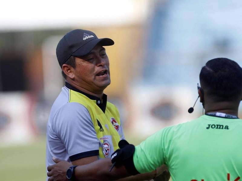 Reynaldo Tilguath se perderá el primer partido de la finalísima contra el Juticalpa.
