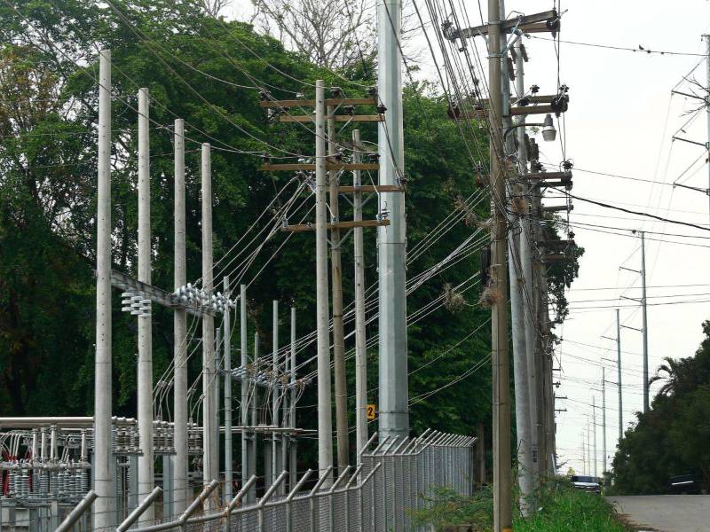 Circuitos eléctricos hay en San Pedro Sula y 21 de ellos presentan pérdidas superiores al 30%, son unos L1,960 millones. RED.