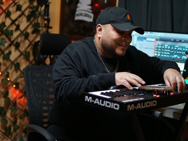 El productor musical Jaso Beat.