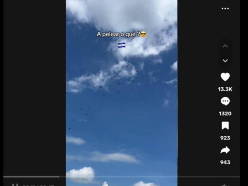 Captura de pantalla a un video de TikTok hecha el 30 de septiembre de 2025.