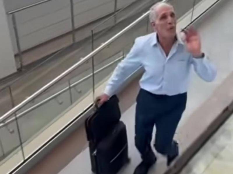 El presidente electo de Honduras, Nasry Asfura, fue captado en el aeropuerto de Palmerola, en Comayagua, zona central de Honduras.