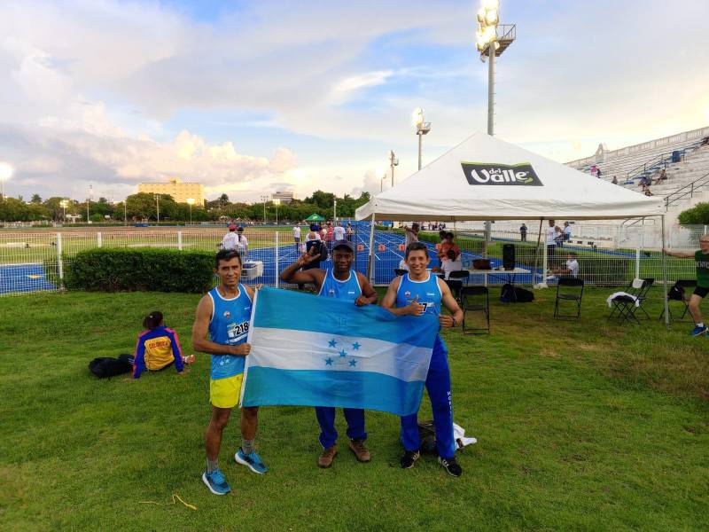 Flores, Leonel Flores y Arlees Norales fueron los representantes de Honduras en los Juegos Panamericanos de Atletismo Master.