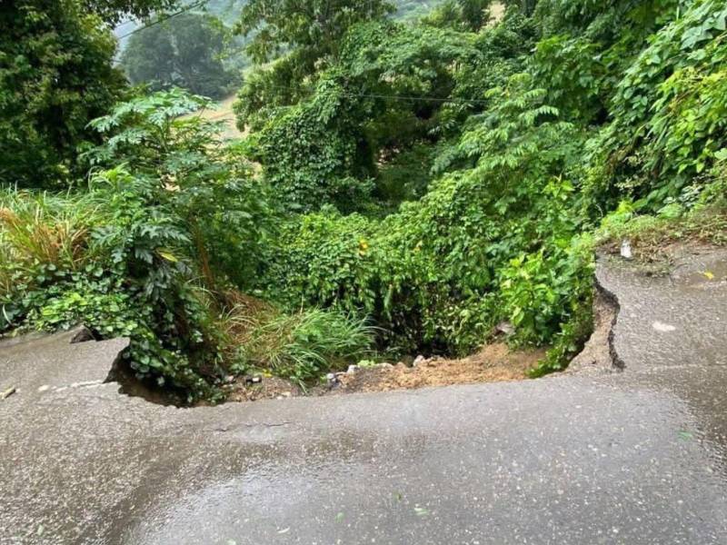 Las autoridades de la Copeco reportan afectaciones por lluvjas en varios sectores de San Pedro Sula.