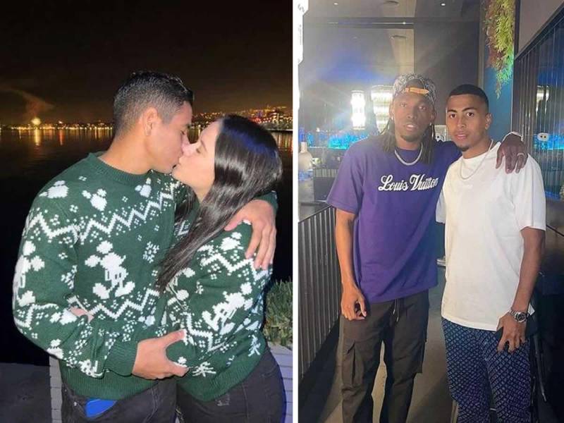 Los futbolistas hondureños, entre ellos varios legionarios, recibieron el Año Nuevo 2023 con sus seres queridos y otros en compañía de amigos.