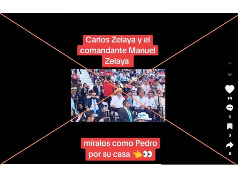 Captura de pantalla a una publicación de TikTok hecha el 16 de septiembre de 2025.