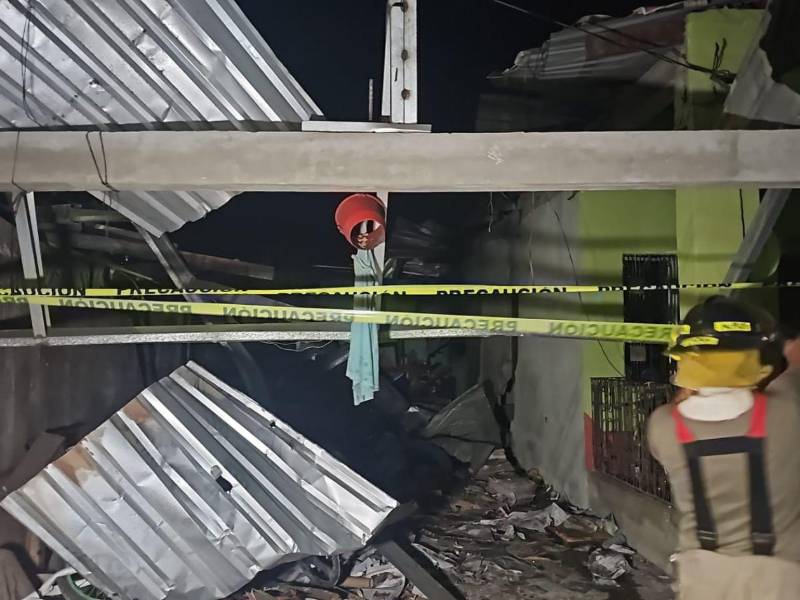 Ayer martes, en horas de la noche, se registró una explosión en una vivienda que era utilizada para el almacenamiento clandestino de productos elaborados a base de pólvora en la colonia 10 de Septiembre, <b>sector Chamelecón</b>.