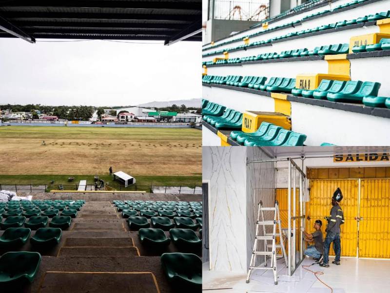 Ya falta poco para que el Platense pueda volver a disfrutar de su estadio: el Excélsior se está puliendo de la mejor manera y así avanzan los trabajos en Puerto Cortés.
