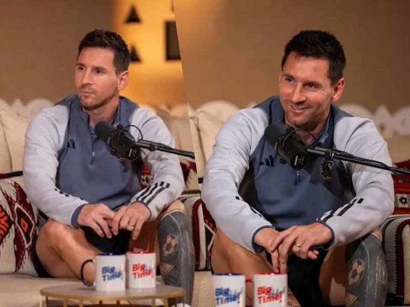 Leo Messi concedió una entrevista en Big Time Podcast en la que habló del Barcelona y cuándo será su retiro del fútbol.