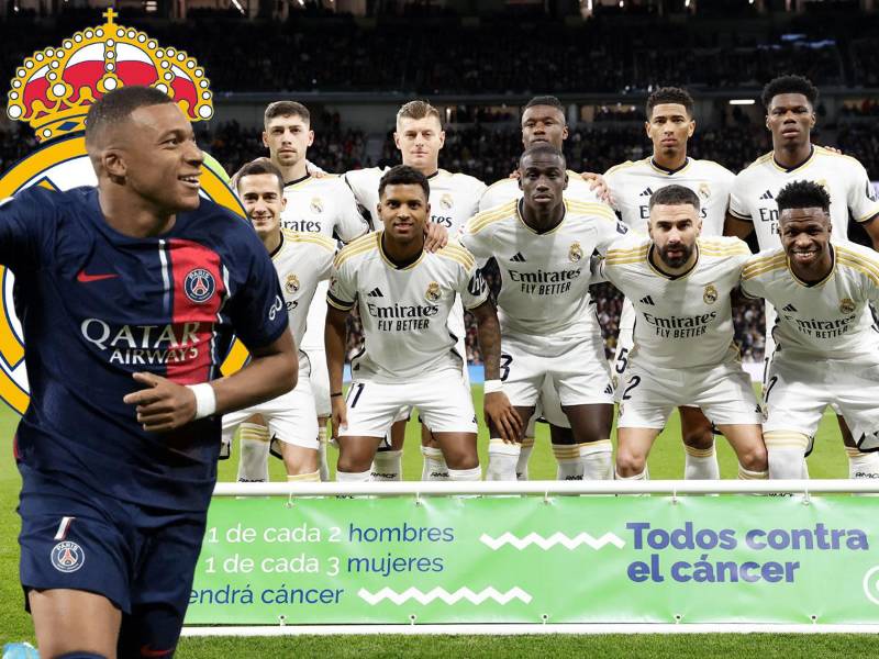 En el Real Madrid ya esperan a Kylian Mbappé.