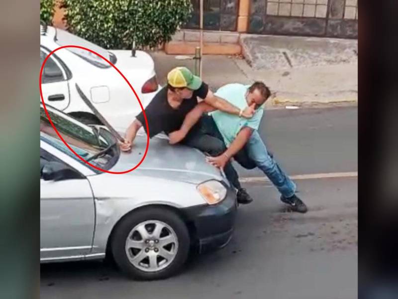 El incidente quedó grabado en video.